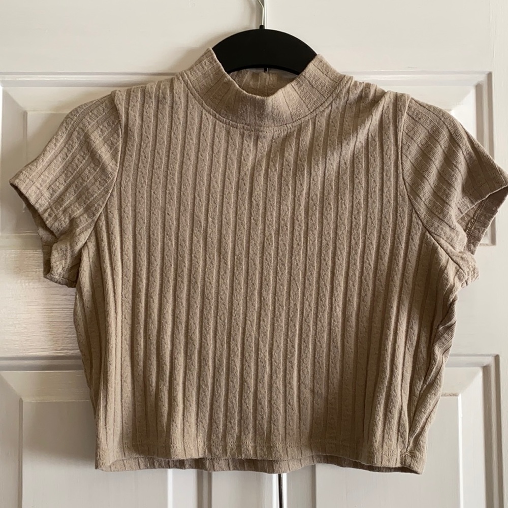 Cotton On Closed Neck Crop Top